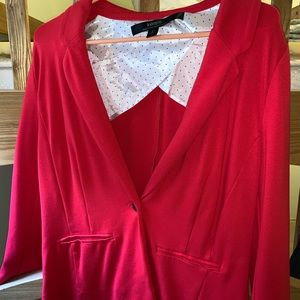 Casual blazer type shirt.